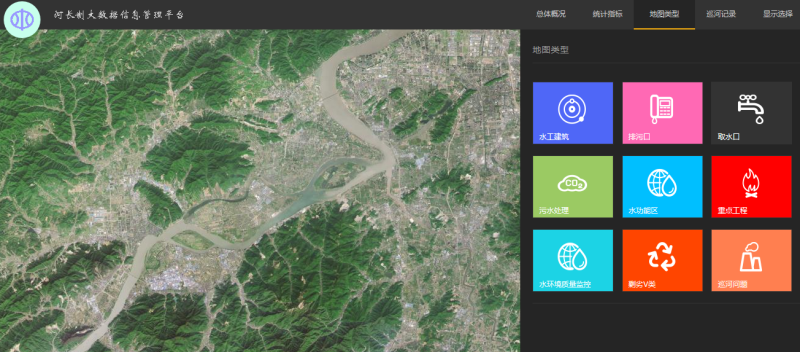 河長制大數(shù)據(jù)信息管理平臺(tái)